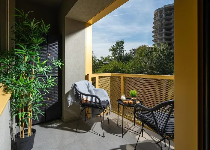 Apartment Brooklyn - Aviatiei Park - Netflix - Parking Bucharest